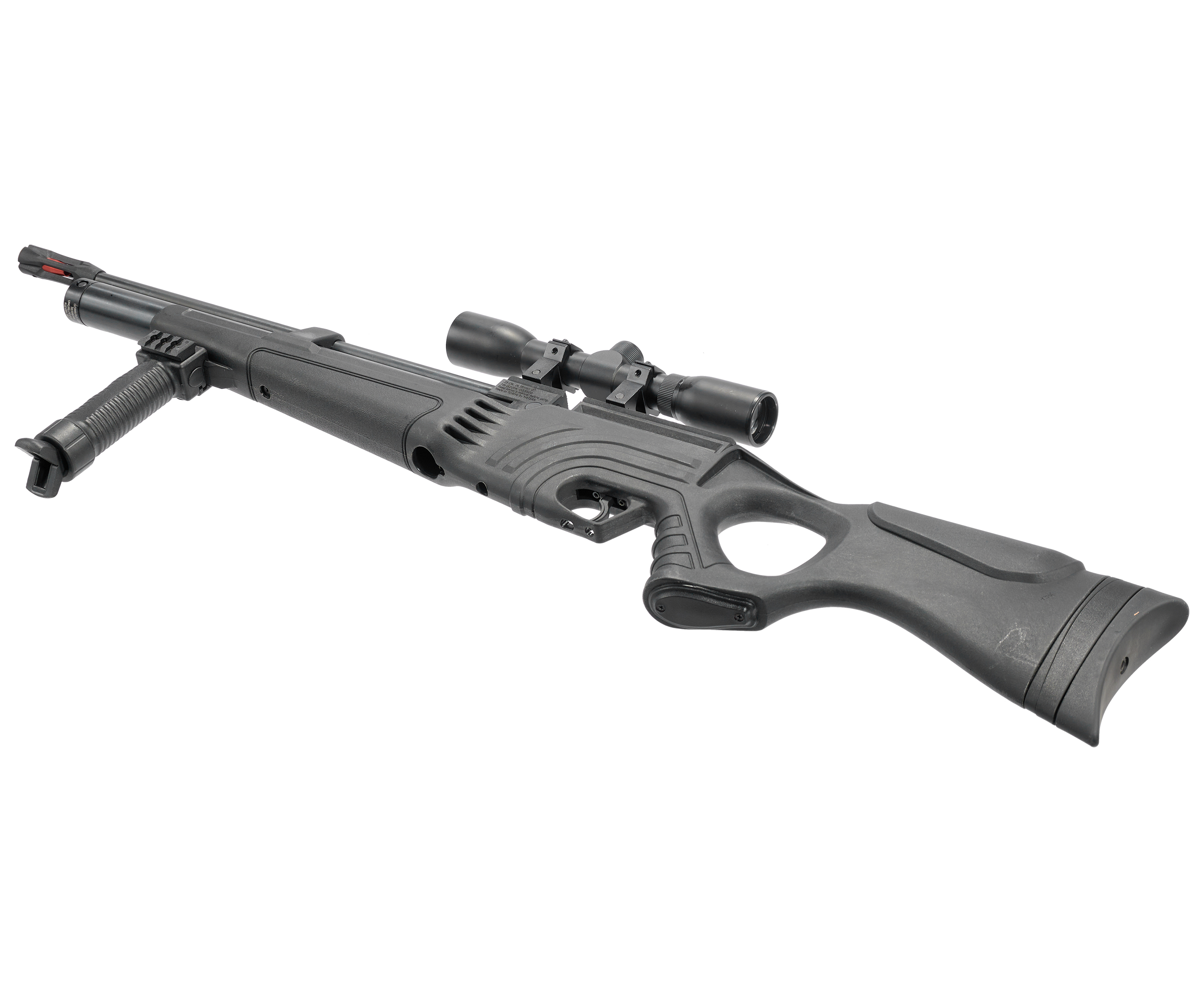 Винтовка пневматическая Flash 101Set, к.6,35мм (PCP, насос, приц., сошки, модер., чехол),