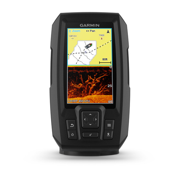Эхолот Striker Plus 4 с транцевым трансдюсером,