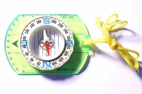 Компас DC362 с линейкой