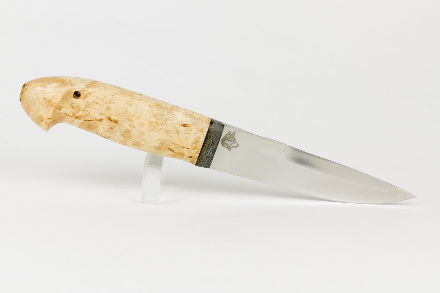 Нож "Хаски" (карельская береза), 100*13