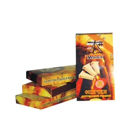 Спички длительного горения коробок 10 шт