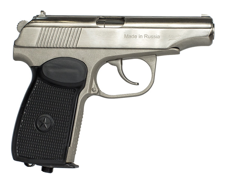 Пистолет пневматический МР-654К-24, к.4,5мм (бел., обн.рук.)