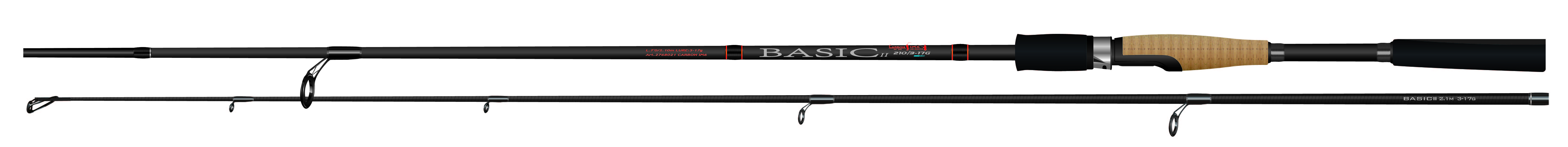 Удилище Basic II, 5-20г, 2.4м