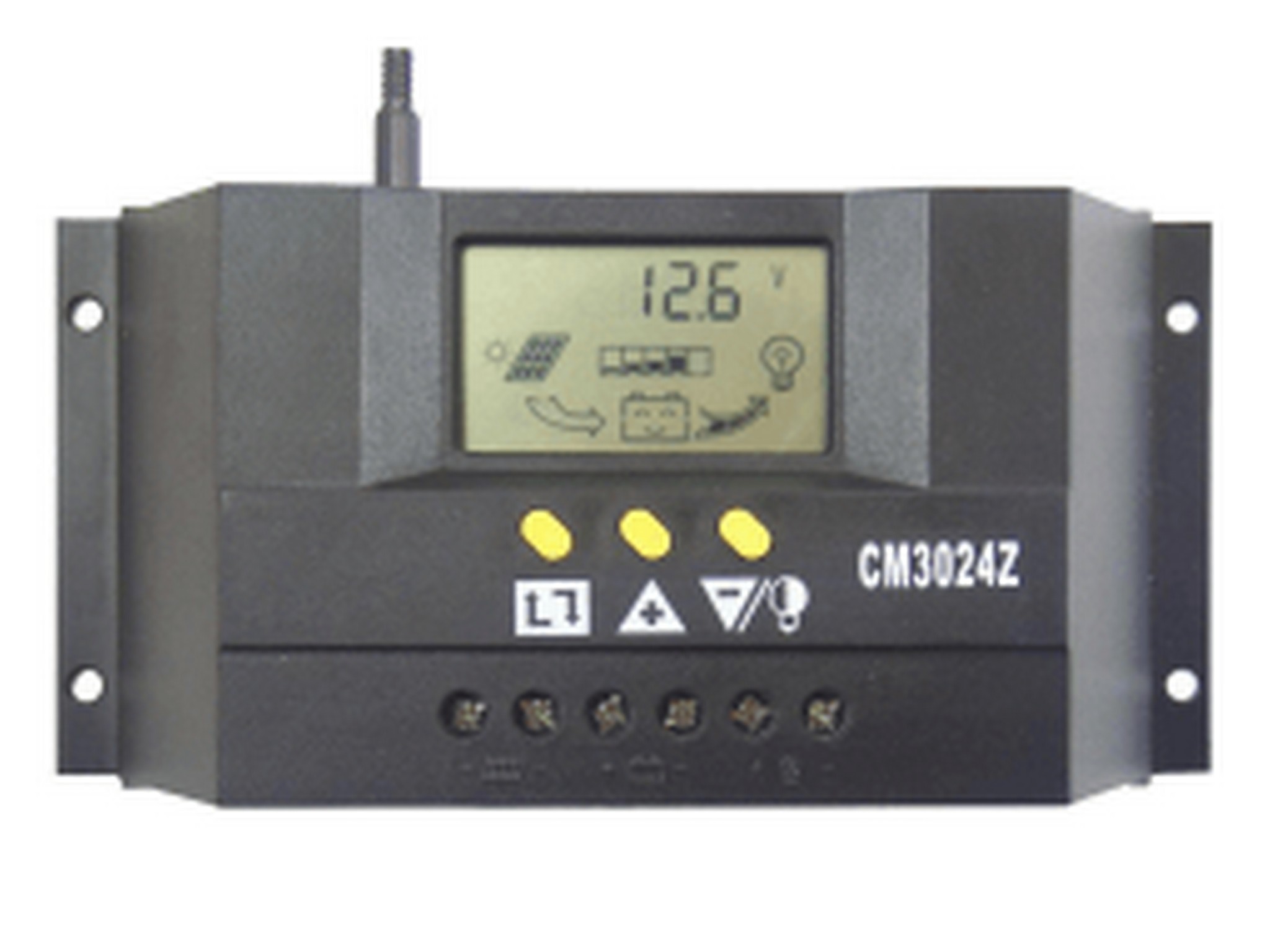Контроллер заряда ШИМ JUTA CM3024Z 30A (12/24B) LCD