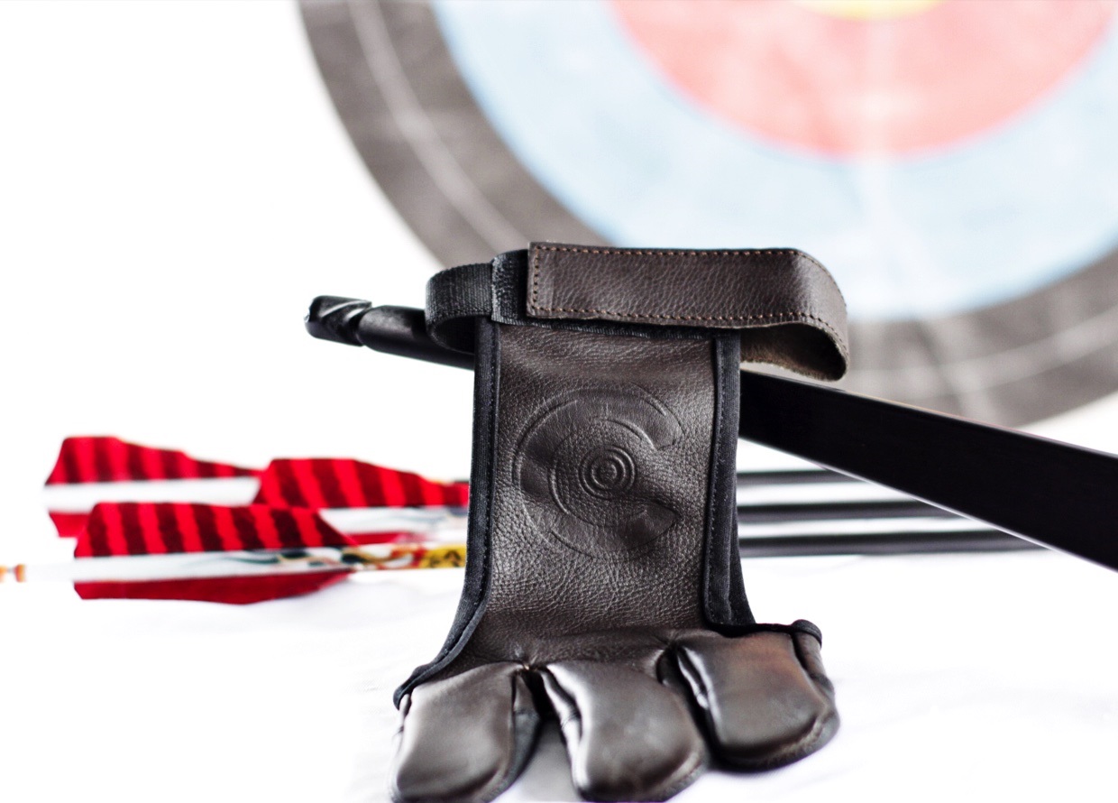 Напальчник традиционный кожа (M)