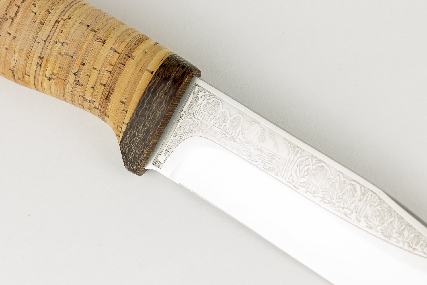 Нож "Турист " (береста), 100*13